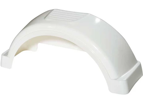 Draw-Tite Plastic trailer fender w/top step 13in tire size white Main Image