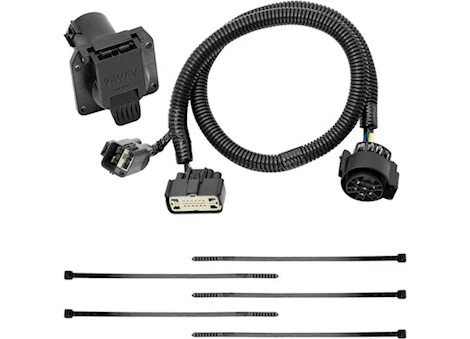 Draw-Tite 19-23 blaze; 17-23 acadia/xt5 tow harness wiring package 7way round Main Image