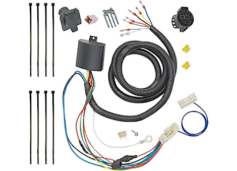 Draw-Tite 16-22 pilot(all) 7 way tow harness wiring package Main Image
