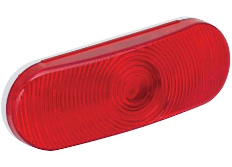 Draw-Tite Replacement part sealed 6in oblong red tail light Main Image