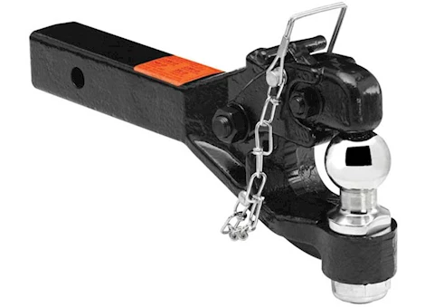 Draw-Tite Receiver mount pintle hook w/1-7/8in ball (inc. grade 8 hardware) hook rating 12 Main Image