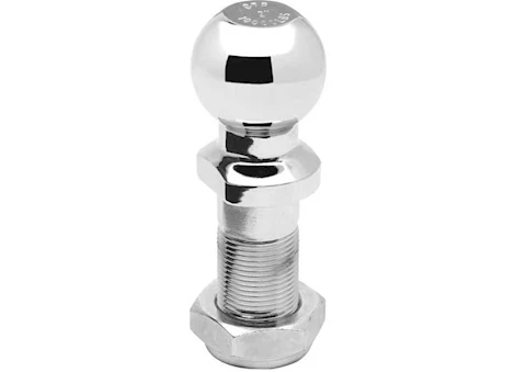 Draw-Tite Pintle hook replacement ball 2in x 1 1/8in 10000lb max vl chrome Main Image