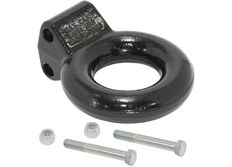 Draw-Tite Adjustable lunette ring w/o channel 3in diameter 24,000lbs capacity(adjustable channel sold sep) Main Image