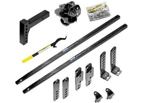Draw-Tite Light 6,000lb/600lb wd kit w/shank/built in friction sway control/hardware Main Image
