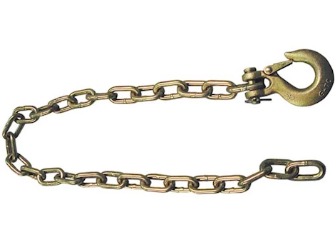 Draw-Tite Safety chain - w clevis hook (1) 1/4in x 36in grade 70, 12,600 lbs - bulk Main Image