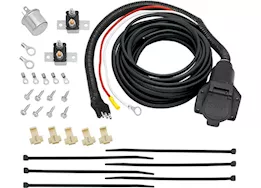 Draw-Tite Pre-wired brake mate kit adapter, 7-way flat pin connector w/brake control wiring installation kit