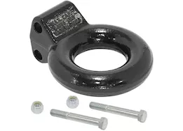 Draw-Tite Adjustable lunette ring w/o channel 3in diameter 24,000lbs capacity(adjustable channel sold sep)