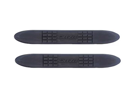 Dee Zee BOXED PAIR STEP PAD FOR 3IN TUBE CHECKERED W/ DZ LOGO