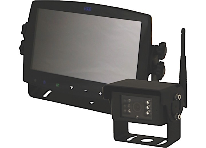 Ecco Safety Group Camera kit gemineye wireless 7in lcd expandable to 4 cameras(includes ec7008-wm&ec2027-wc) Main Image