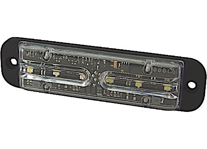 Ecco Safety Group Directional led: surface mount/13 flash patterns/12-24vdc/amber Main Image