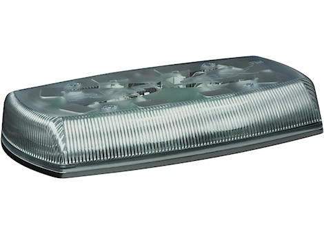 Ecco Safety Group Led minibar: reflex, 15in, 12-24vdc, 18 flash patterns, clear dome, amber illumi Main Image