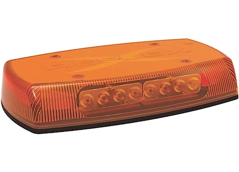 Ecco Safety Group LED MINIBAR REFLEX 15IN 12-24VDC 18 FLASH PATTERNS AMBER