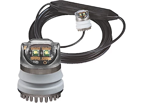 Ecco Safety Group LED FLASHER: HIDE-A-LED, PLUG-IN, WIDE (4 LED), 12VDC, AMBER