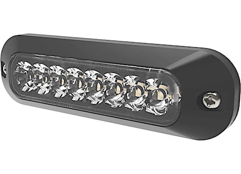 Ecco Safety Group Directional, 8 led, surface mount, dual color, 12-24vdc, amber/white Main Image