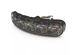 Ecco Safety Group Directional, 12 leds, flexible, surface mount, dual color, 12-24vdc, amber/white
