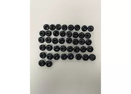 EGR Push in bolt kit set of 42 for bolt on fender flares black