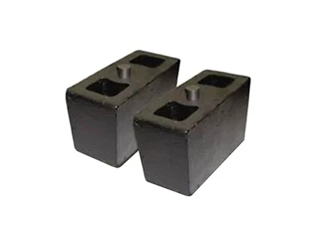 ProComp 99-13 silv/sierra 1500 2.5 inch rear lift block; tapered cast iron; pin size 9-16in Main Image