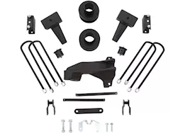 ProComp 11-16 f350 4wd nitro 2.5in leveling lift kit; lift height 2.5in front/1.0in rear