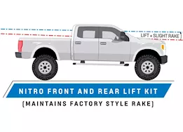 ProComp 07-13 gm1500 suv 2/4wd nitro 2.25in leveling lift kit; 2.25in front/1.5in rear