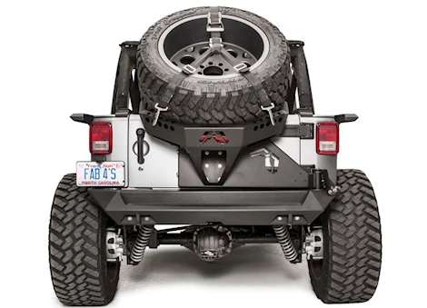 Fab Fours Inc. 07-18 jeep jk slant back tire carrier for the y1261t Main Image