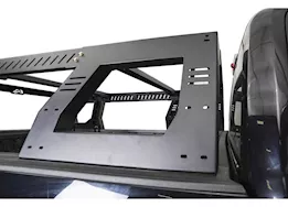 Fab Fours Inc. Overland truck rack-adjustable rack system-bare metal