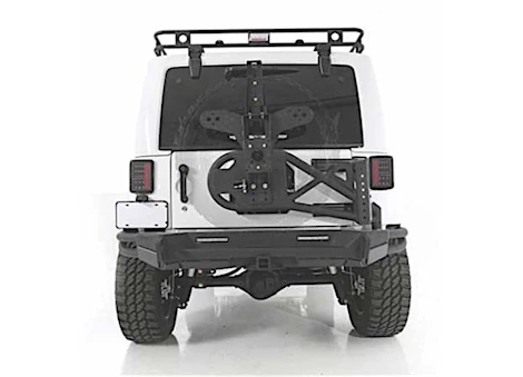 4WP Product 07-18 wrangler jk xrc gen2 tire carrier (raw uncoated)(pics for reference)(works with 76858) Main Image