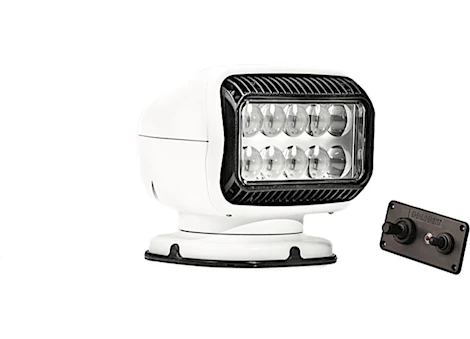 Golight RadioRay GT Series Permanent Mount LED Spotlight w/Hardwired Remote - White Main Image