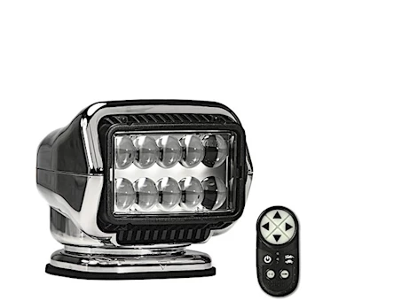 Golight Stryker ST Series Portable LED Spotlight w/ Magnetic Base & Wireless Remote - Chrome Main Image