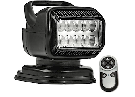 Golight RadioRay GT Series Portable LED Spotlight w/Magnetic Shoe & Wireless Remote - Black