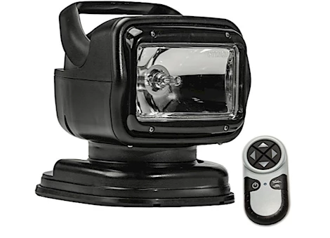 Golight RadioRay GT Series Portable Halogen Spotlight w/ Magnetic Shoe & Wireless Remote - Black Main Image