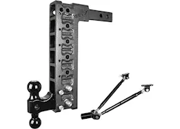 Gen-Y Hitch Mega-duty series, 2in shank, hitch, versa-ball and stabilizer kit (gh-0100)