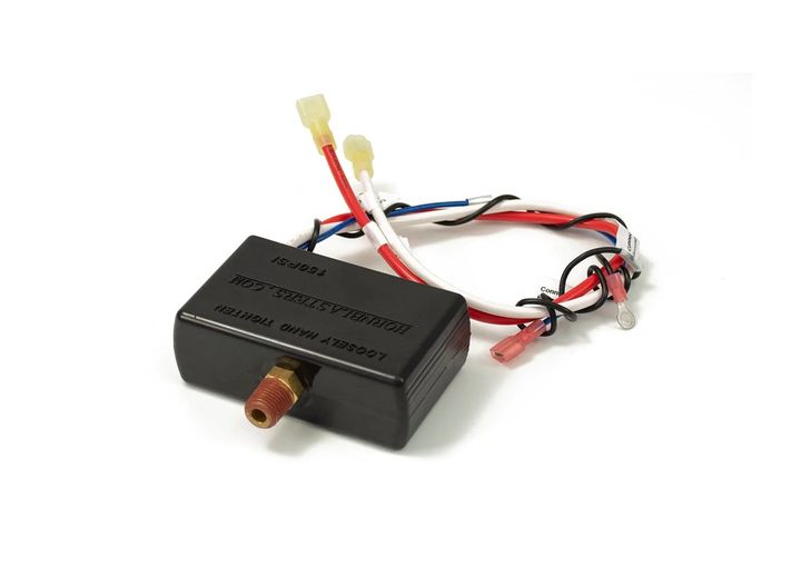 Hornblasters 110-150 psi pressure switch w/ relay black 40 amp 1/4in npt Main Image