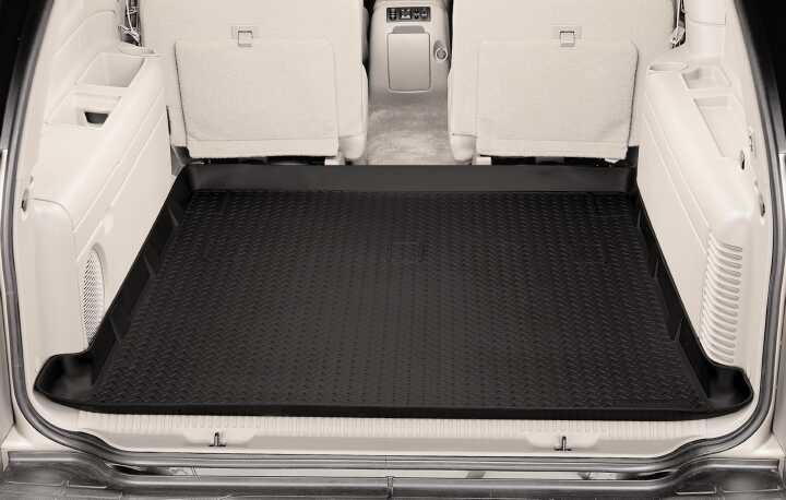 Husky Liner 07-14 escalade/tahoe/yukon (w/3rd row seating option) rear liner black Main Image