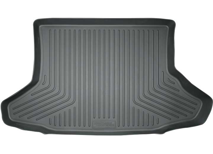 Husky Liner 12-15 prius plug-in hybrid to back of 2nd row only trunk liner grey Main Image