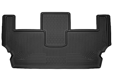 Husky Liner 17-21 PACIFICA LIMITED/LX/TOURING 3RD SEAT FLOOR LINER X-ACT CONTOUR SERIES BLAC