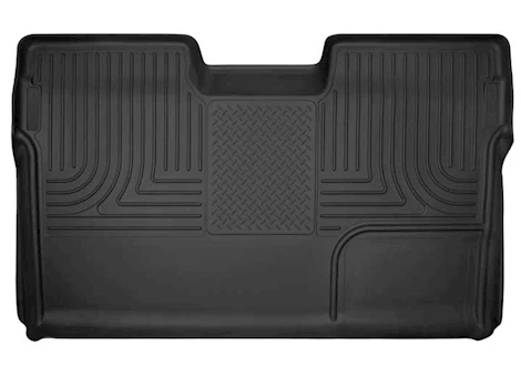 Husky Liner 09-14 f150 2nd seat floor liner (full coverage) x-act contour series black Main Image