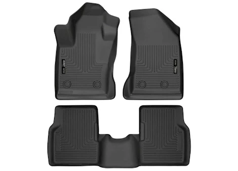 Husky Liner 17-23 compass front & 2nd seat floor liners weatherbeater series Main Image