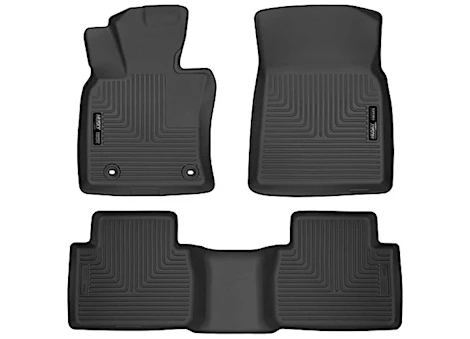 Husky Liner 18-c camry front & 2nd seat floor liners weatherbeater series Main Image