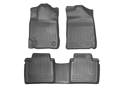 Husky Liner 07-11 camry front and second seat liner grey Main Image