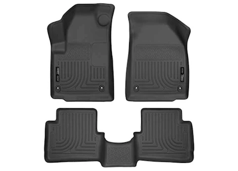 Husky Liner 13-16 DART FITS WITH MANUAL OR AUTOMATIC TRANSMISSION FRONT/2ND SEAT LINERS WEATHERBEATER BLACK