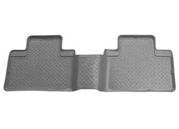 Husky Liner Classic Style 2nd Seat Floor Liner - Grey for SuperCrew Cab