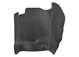Husky Liner Classic Style Center Hump Floor Liner - Black for Extended or Crew Cab