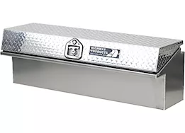 Highway Products 48x16x16 low side tool box with smooth aluminum base/diamond plate lid