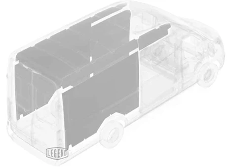 Legend Fleet Solutions Transit 148 low roof wall - light grey Main Image