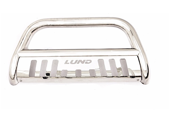 Lund International 11-16 silverado/sierra 2500/3500 bull bar w/led light bar stainless steel Main Image
