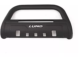 Lund International 11-19 silverado/sierra 2500/3500 bull bar with light and wiring-black