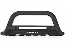 Lund International 04-c f150 excludes heritage bull bar with light and wiring-black