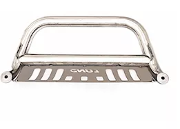 Lund International 04-c f150 excludes heritage bull bar with light and wiring-stainless