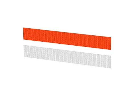 Luverne Truck Equipment 15in reflective red & white conspicuity tape Main Image