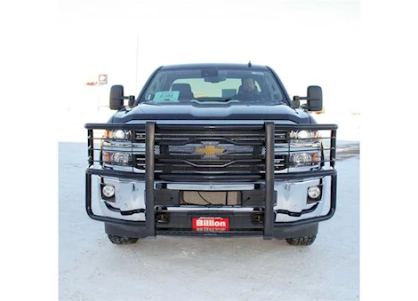 Luverne Truck Equipment PROWLER MAX GRILLE GUARD BLACK SMOOTH POWDER COAT